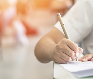 Exam,At,School,With,Student's,Taking,Educational,Admission,Test,In